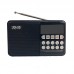 Caixa de Som Rádio Bluetooth 3W Retrô JD-35 Altomex - Azul